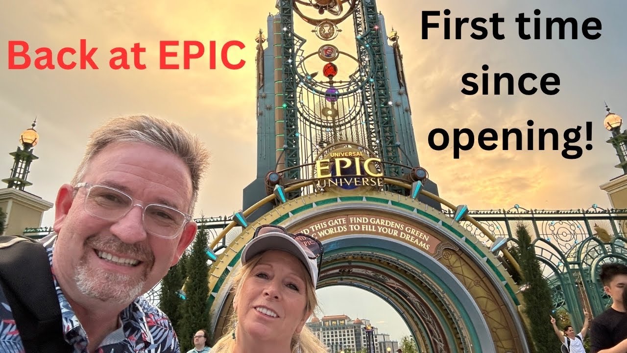 Back at Epic Universe First Time since the Opening