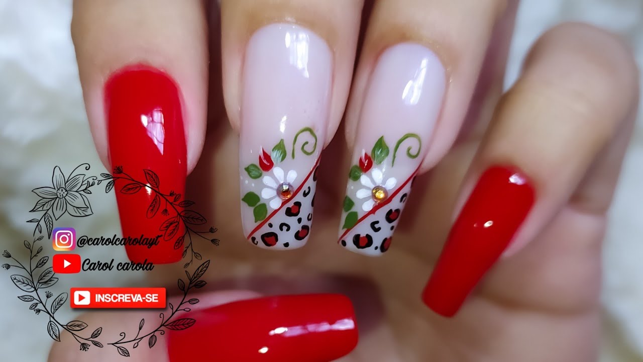 unhas decoradas simples e fácil para iniciantes