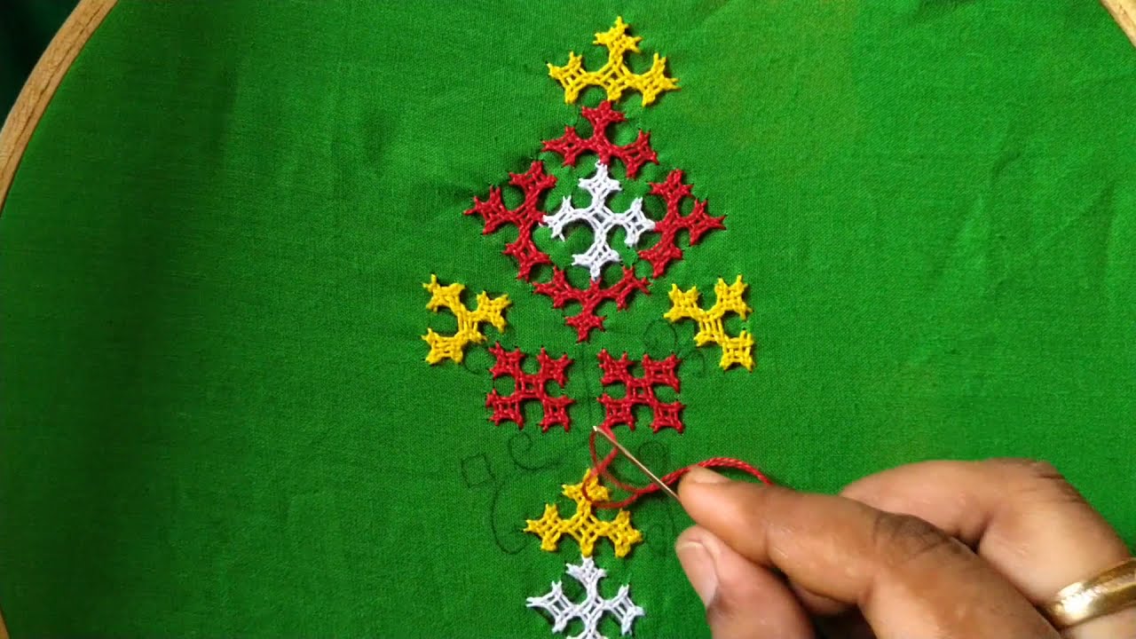 258/1.Sindhi Embroidery |Kutch work|Gujrati Stitch