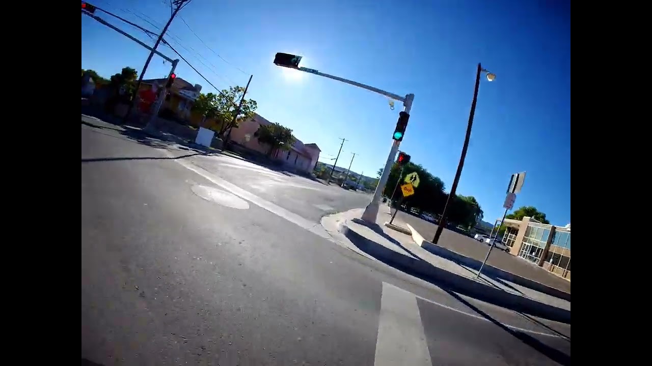 Electric scooter touring Silver City, NM part 1