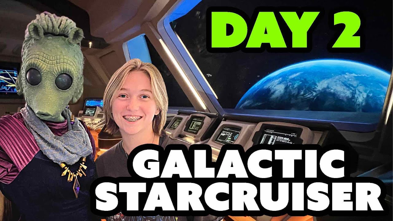 Star Wars Galactic Starcruiser Day 2 ~ Arrive to Galaxy's Edge, Lightsaber Training & Finale Show