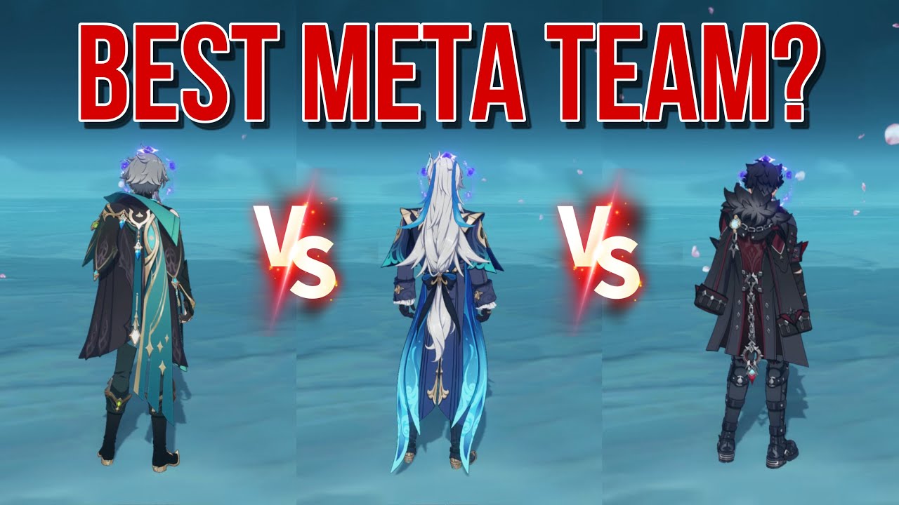 Who Has The Best Meta Team? Alhaitham HyperBloom vs Neuvillette Burn Vape vs Wriothesley Hyper Melt!