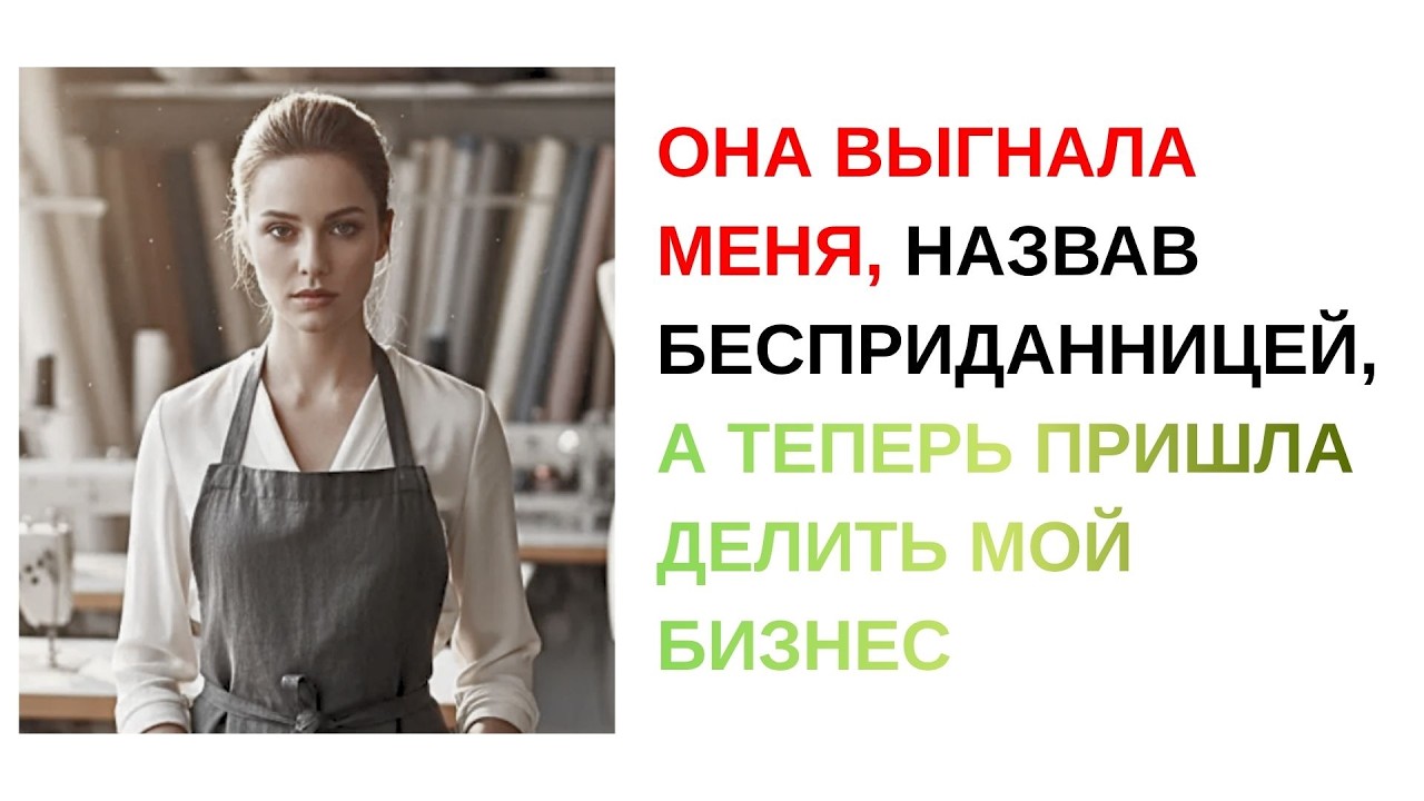 Она выгнала меня, назвав бесприданницей, а теперь пришла делить мой бизнес