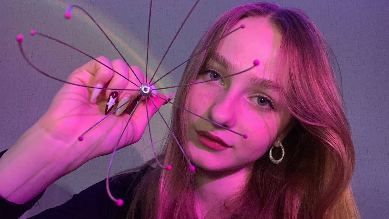 ☀︎ ASMR массаж головы ☀︎
