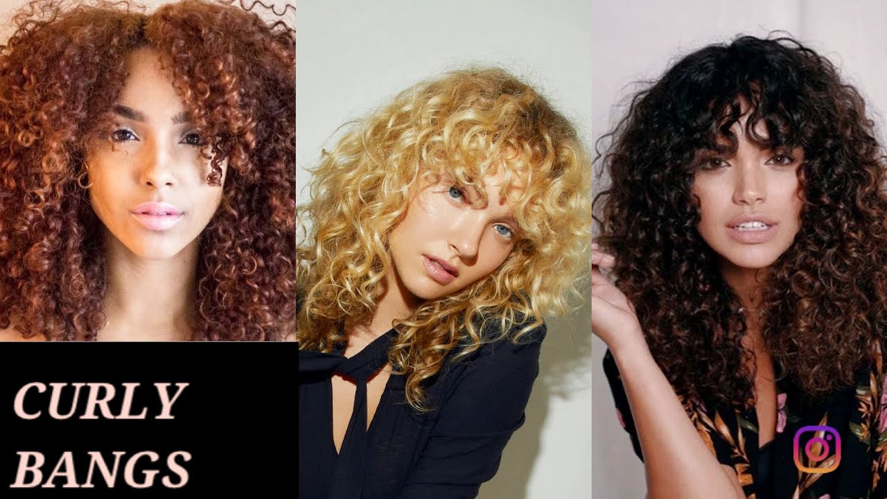 C’est possible de faire une jolie frange sur cheveux bouclés /BANGS HAIR CURLS