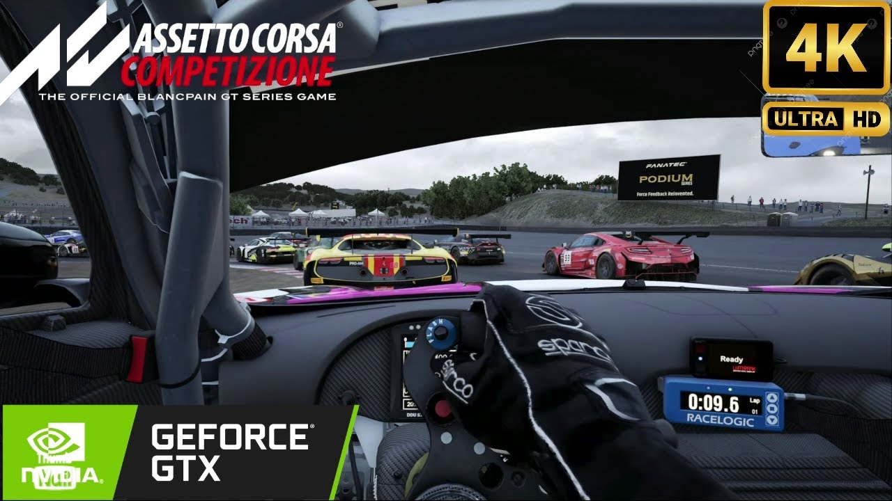 Assetto Corsa Competizone - Mercedes AMG GT3 Evo - Laguna Seca#simracing#fanatec