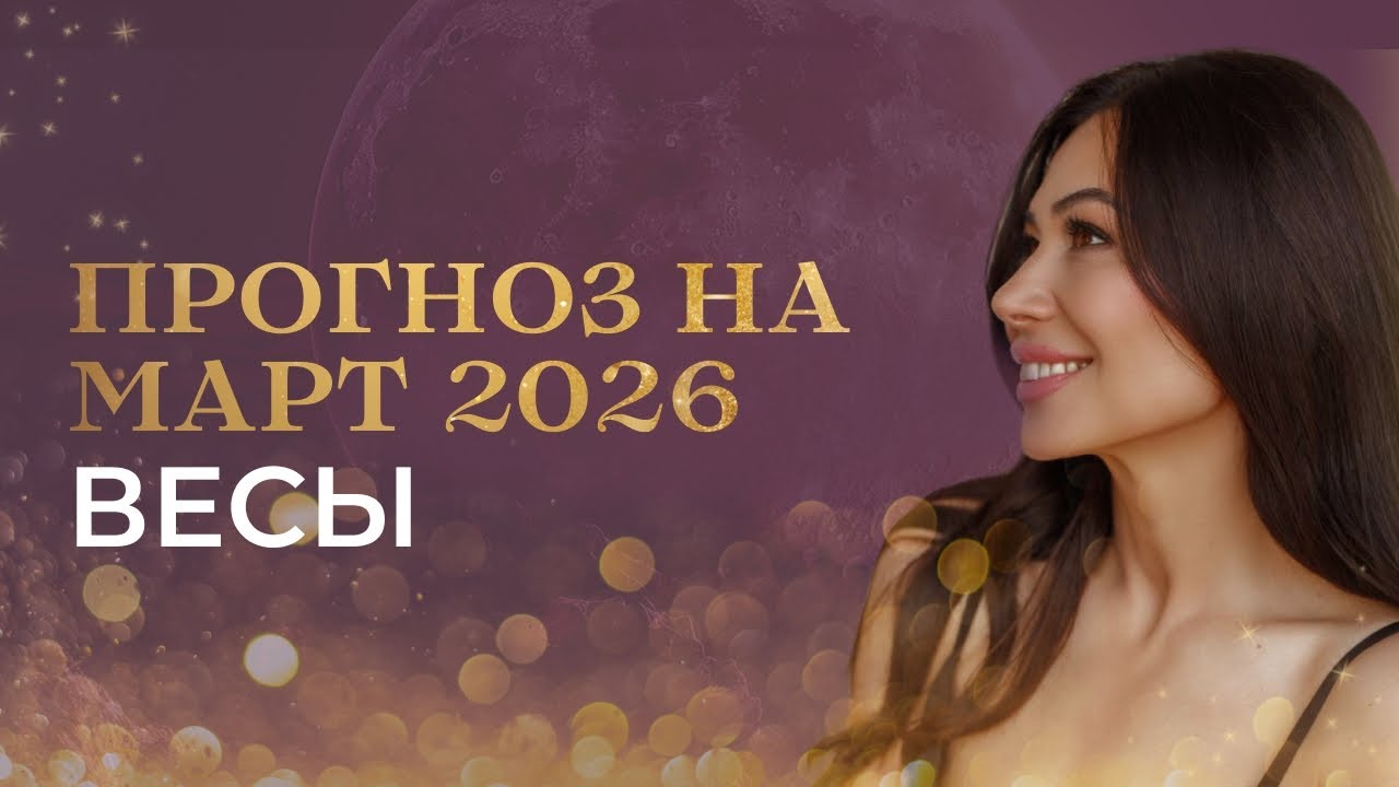 ВЕСЫ - ПРОГНОЗ НА МАРТ 2026 от Валерии Бондарь 