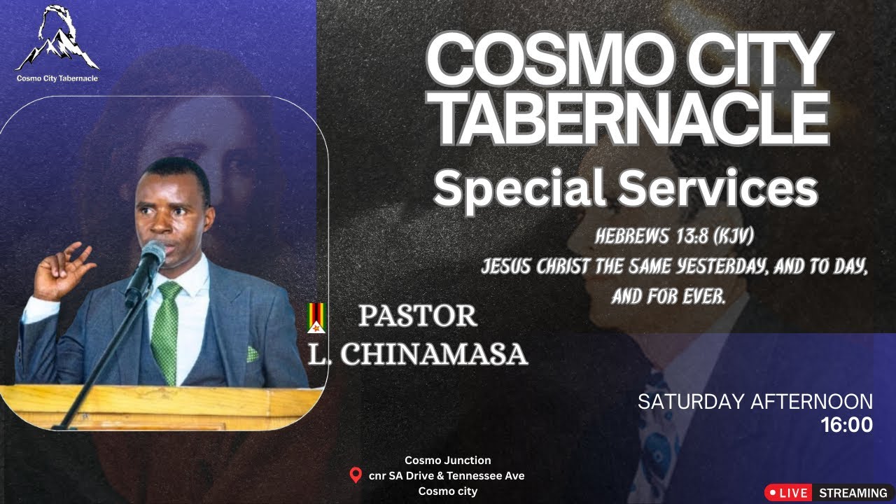 Sat 22nd November 2025 | Pastor L. Chinamasa