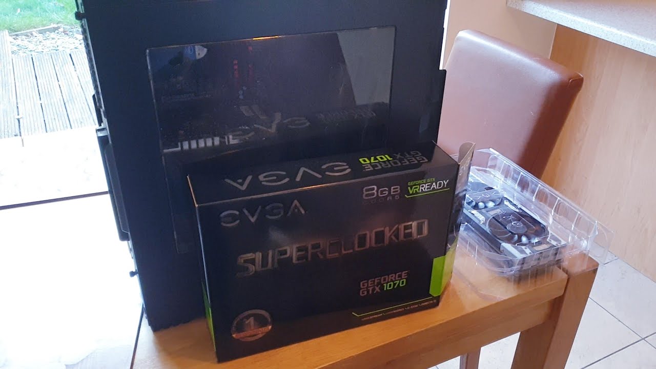 How to install Graphics Card into PC | EVGA Geforce GTX 1070 GPU