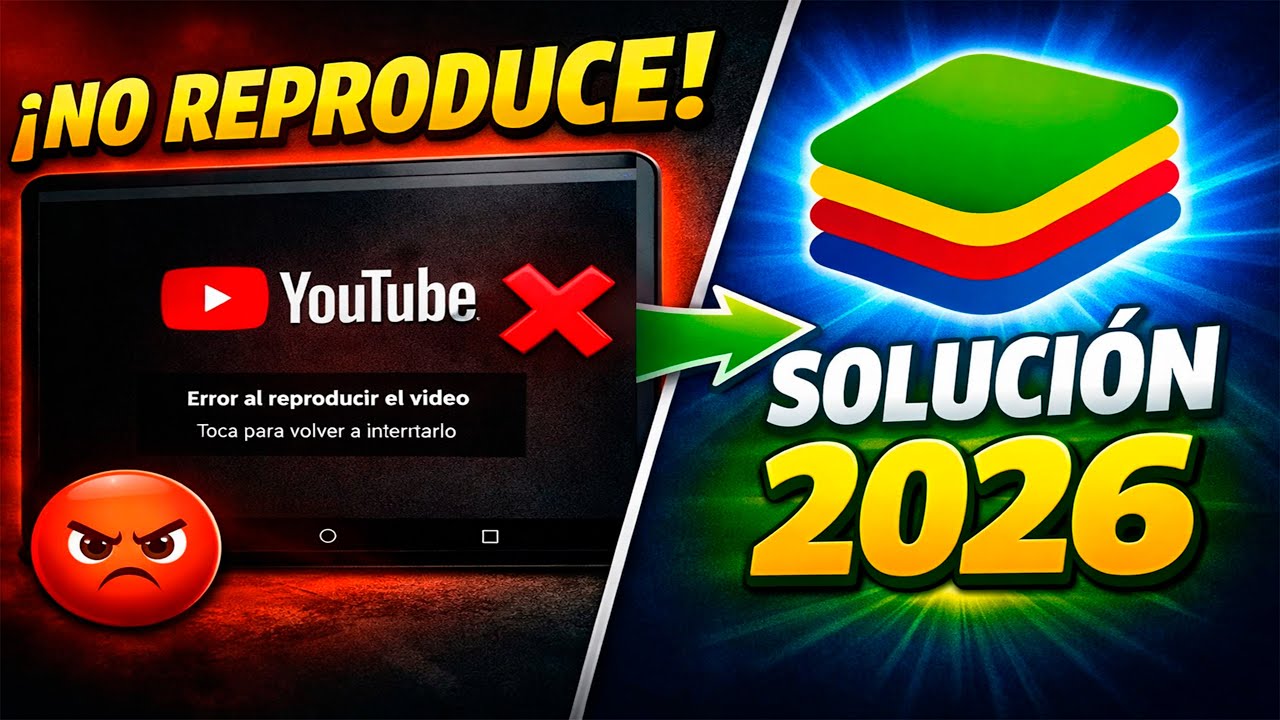YouTube NO carga en BlueStacks 5 (SOLUCI&Oacute;N DEFINITIVA 2026)