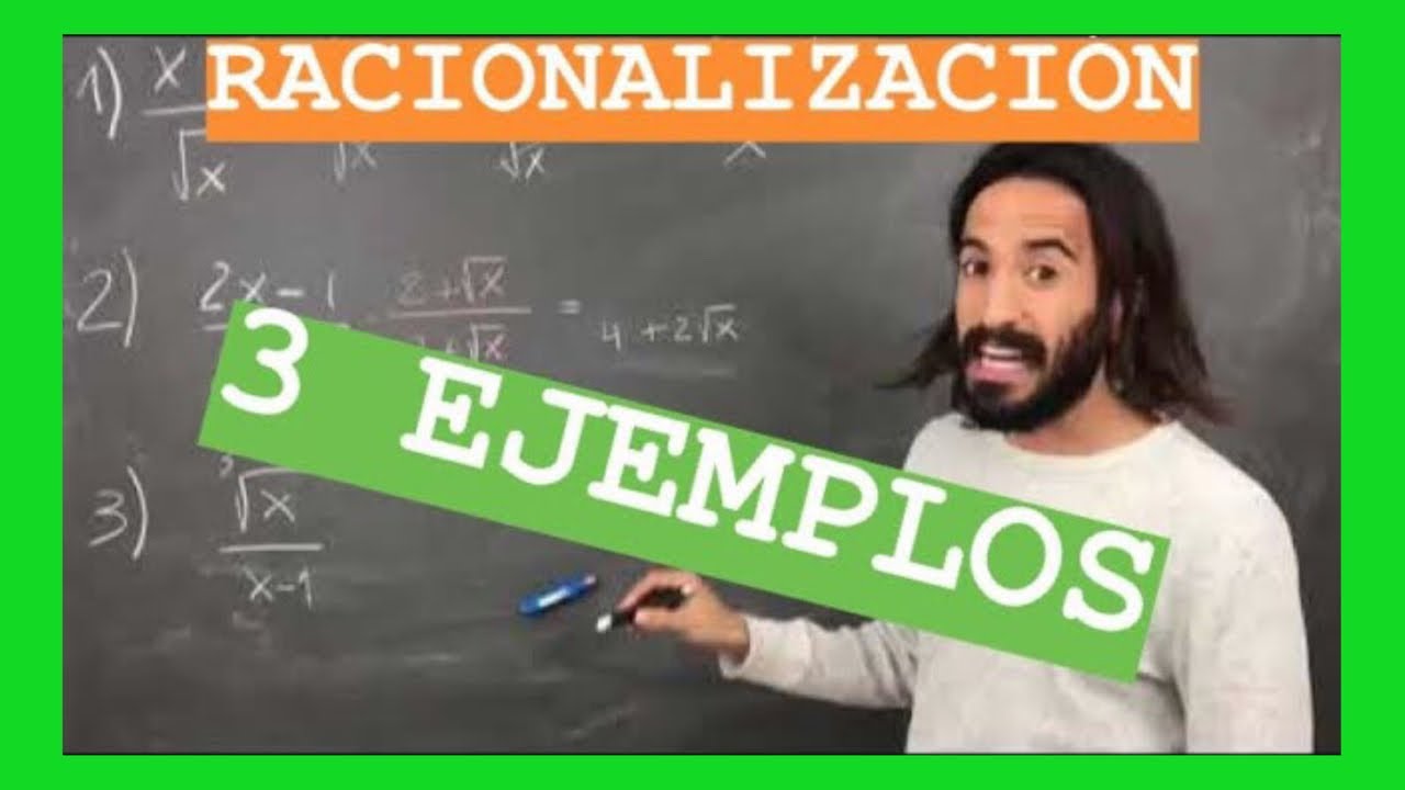 Racionalización de numeradores y denominadores | MATEMATICA PREUNIVERSITARIA