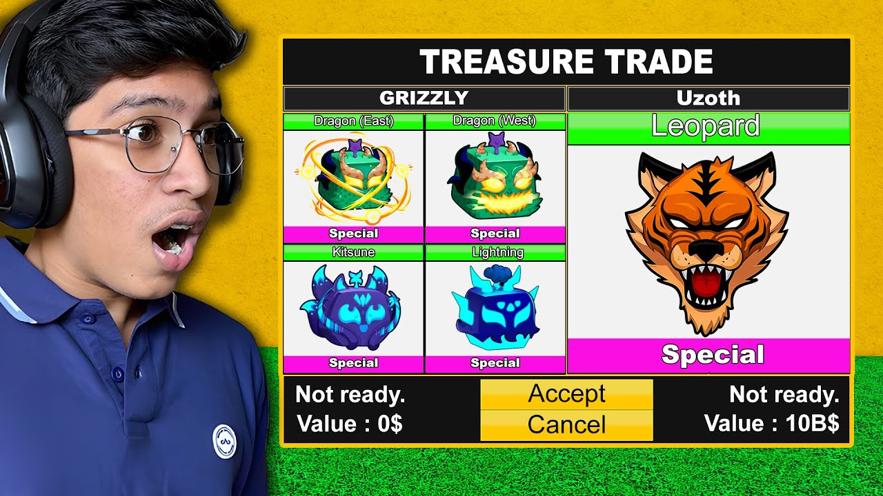 Trading LEOPARD REWORK For 24 Hours In Blox Fruit Roblox!