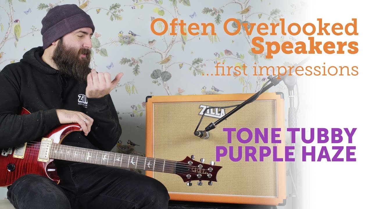 Tone Tubby Purple Haze, hemp cone Alnico 12