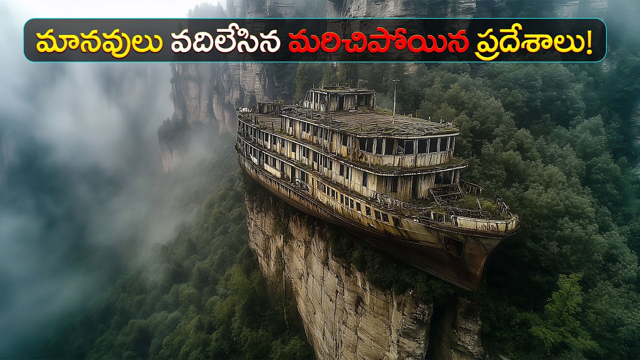 మానవులు వదిలేసిన మరిచిపోయిన ప్రదేశాలు! | 10 Most Desolate Places on Earth You Won’t Believe Exist!