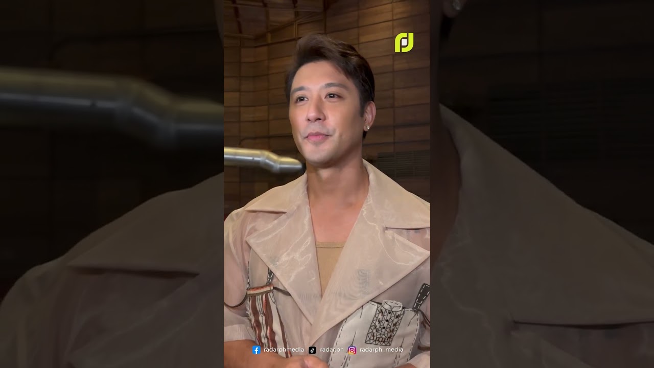Rocco Nacino opens up about Lovi Poe: “I am very happy for her.”