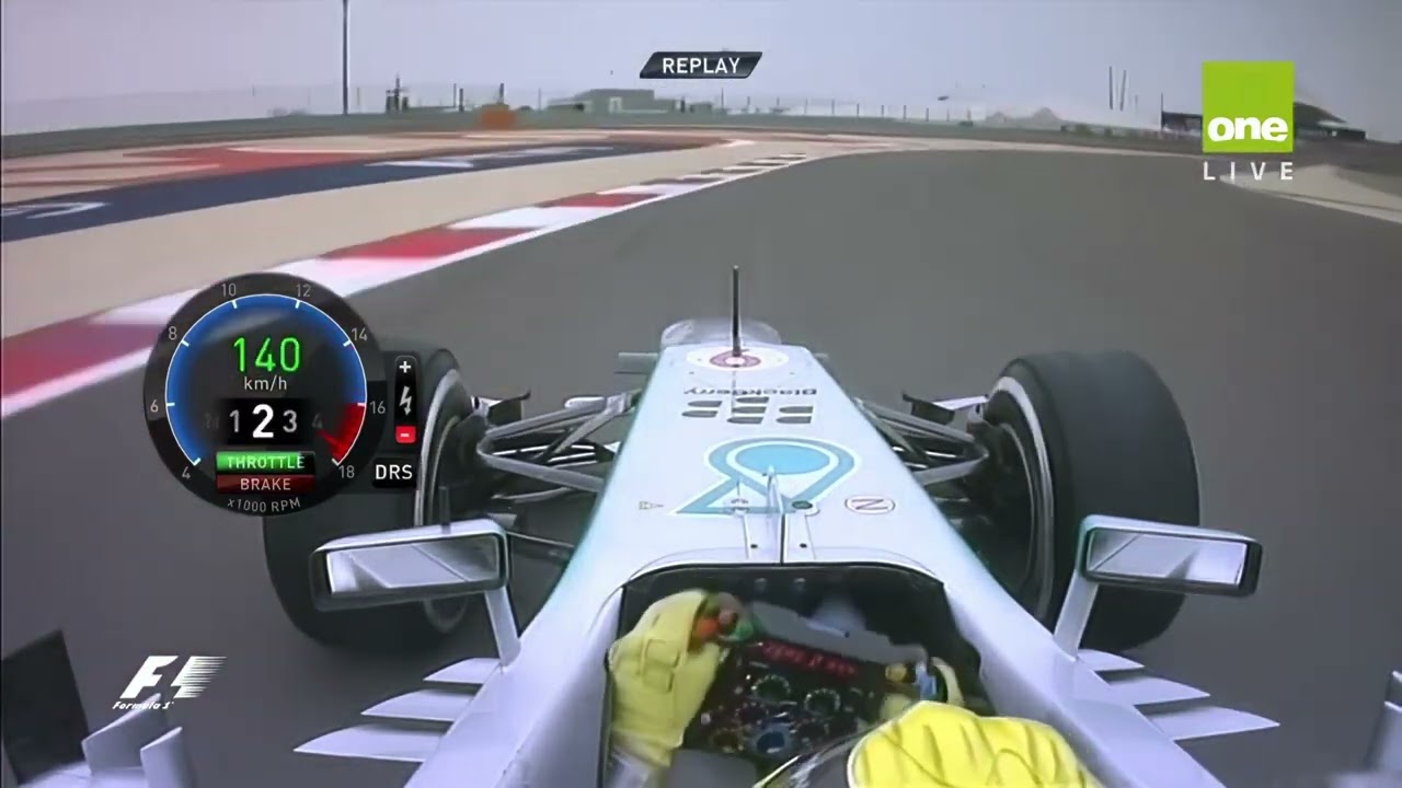 2013 Bahrain GP - Rosberg Pole