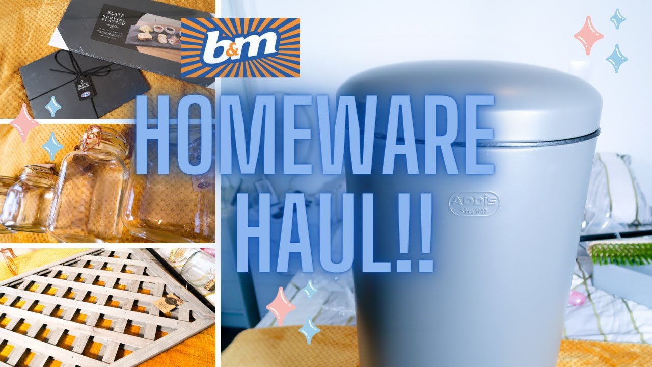 NEW IN B & M | Homeware Haul! | February 2021