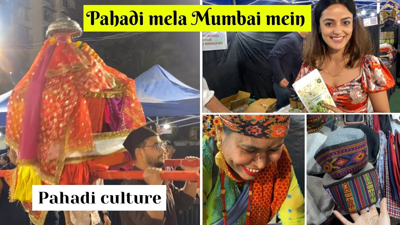 Pahadi mela in Mumbai 🎡|| Pahadi culture 🛕|| Kauthik mela 2023 || Garima Verma ||