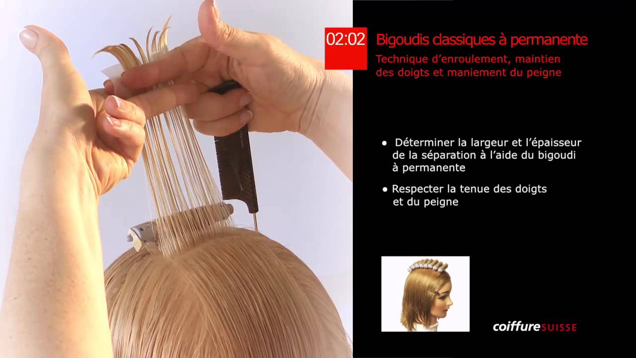13. Bigoudis classiques à permanente