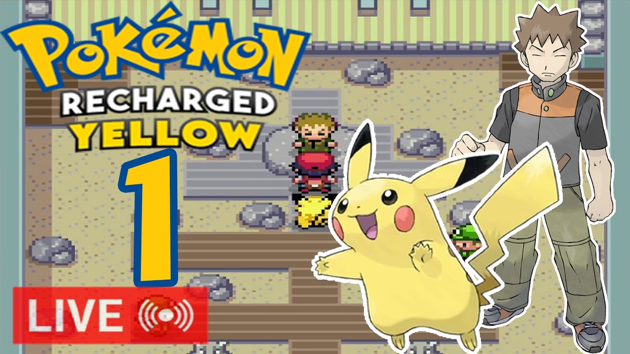The Journey to be the Very Best Begins | Pokemon Recharged Yellow | Part 1