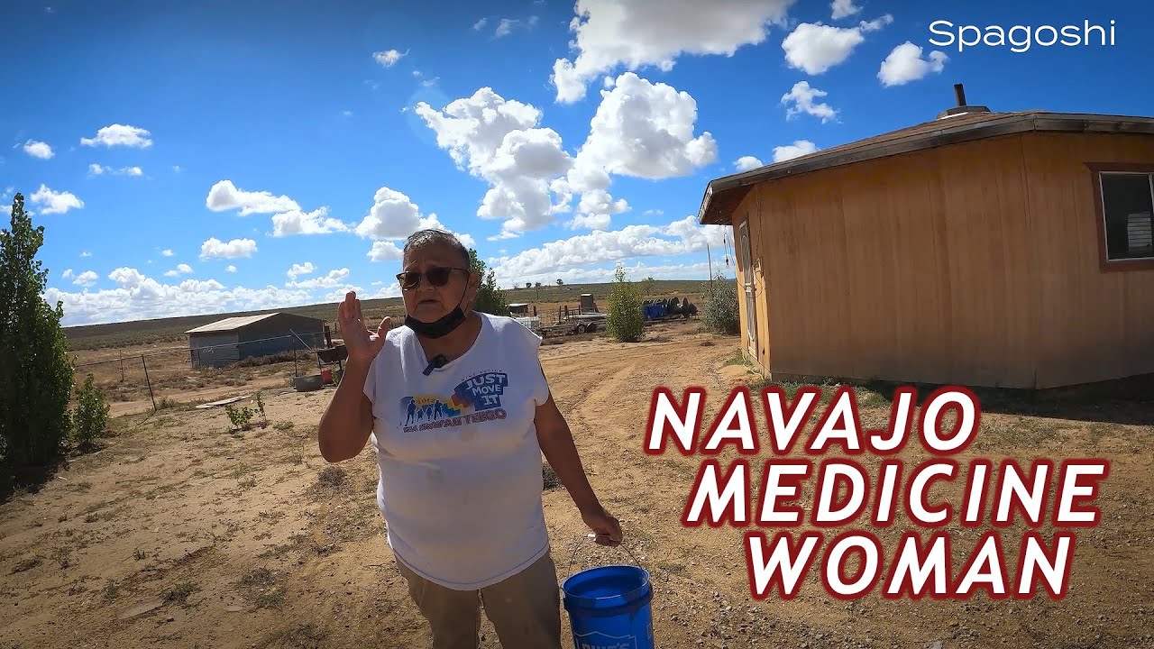 Navajo Medicine Woman from Ojo Encino