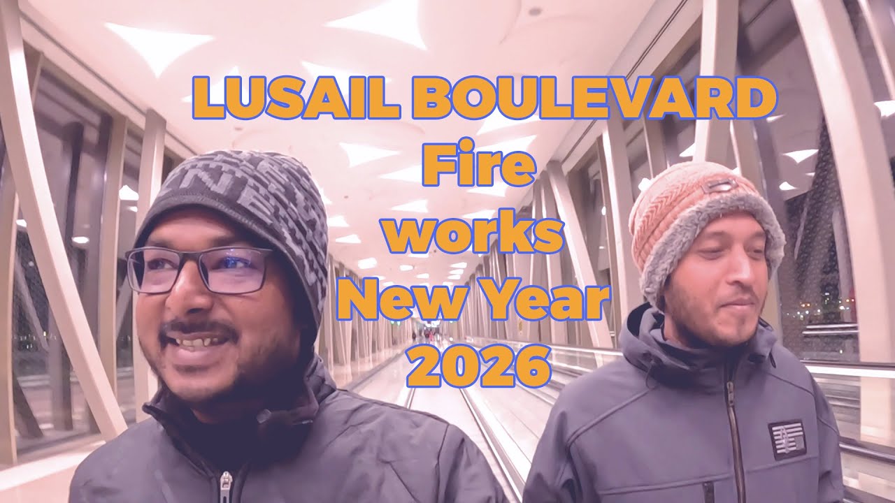 Lusail Fire Work 31st December 2025