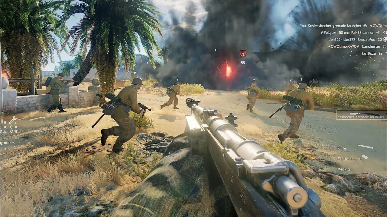 Enlisted: Fortress - Battle of Tunisia Gameplay [1440p 60FPS]