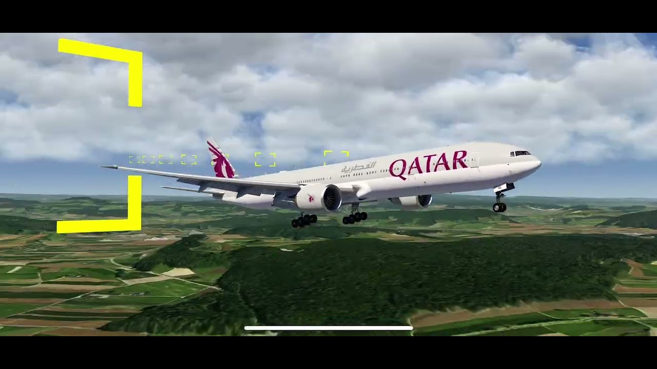 Short landing in zurich LSZH Runway 14 l