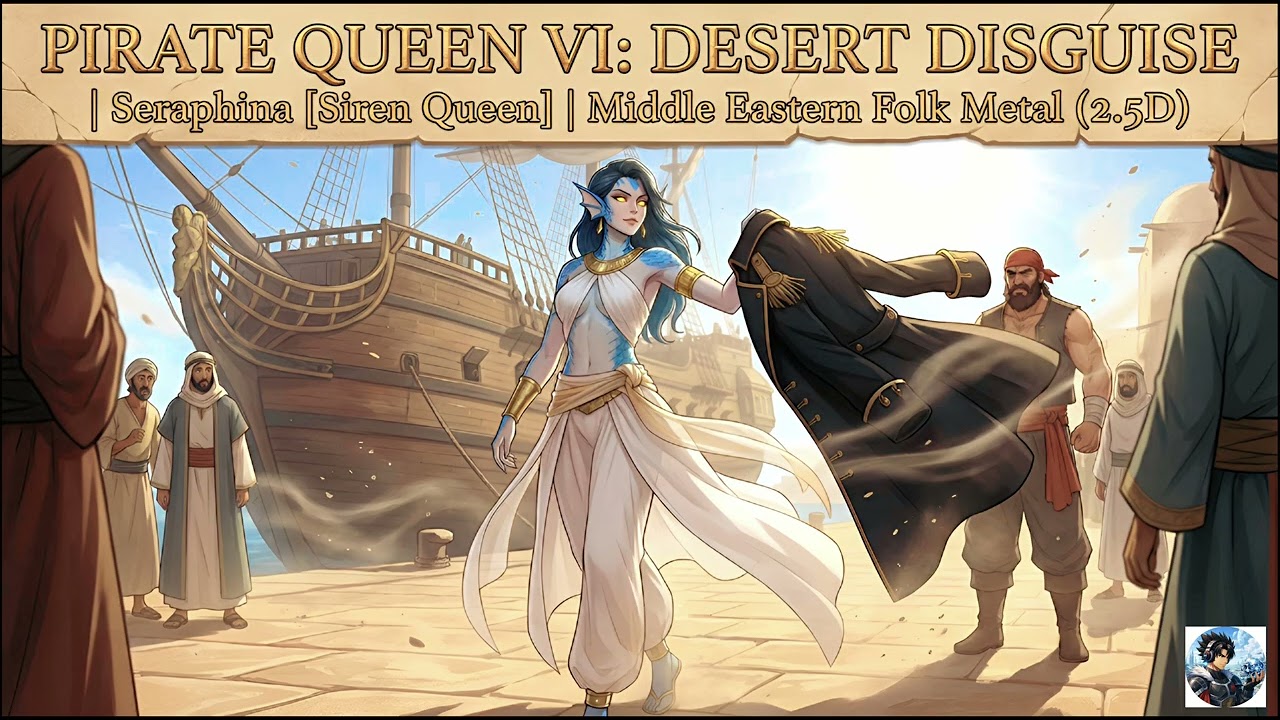 PIRATE QUEEN VI: DESERT DISGUISE | Seraphina [Siren Queen] | Middle Eastern Folk Metal (2.5D)