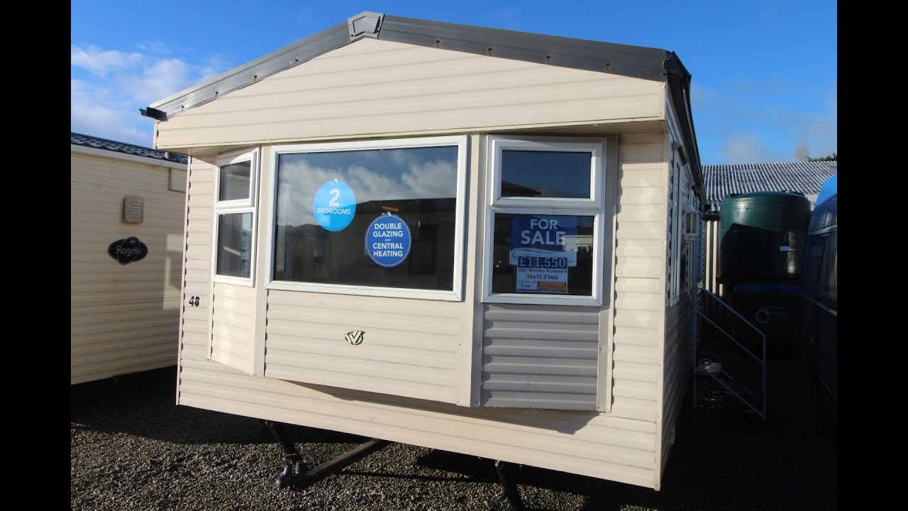 40546 Willerby Richmond 28x12 2 bed 2007 Walkthrough Preowned Static Caravan For Sale Offsite