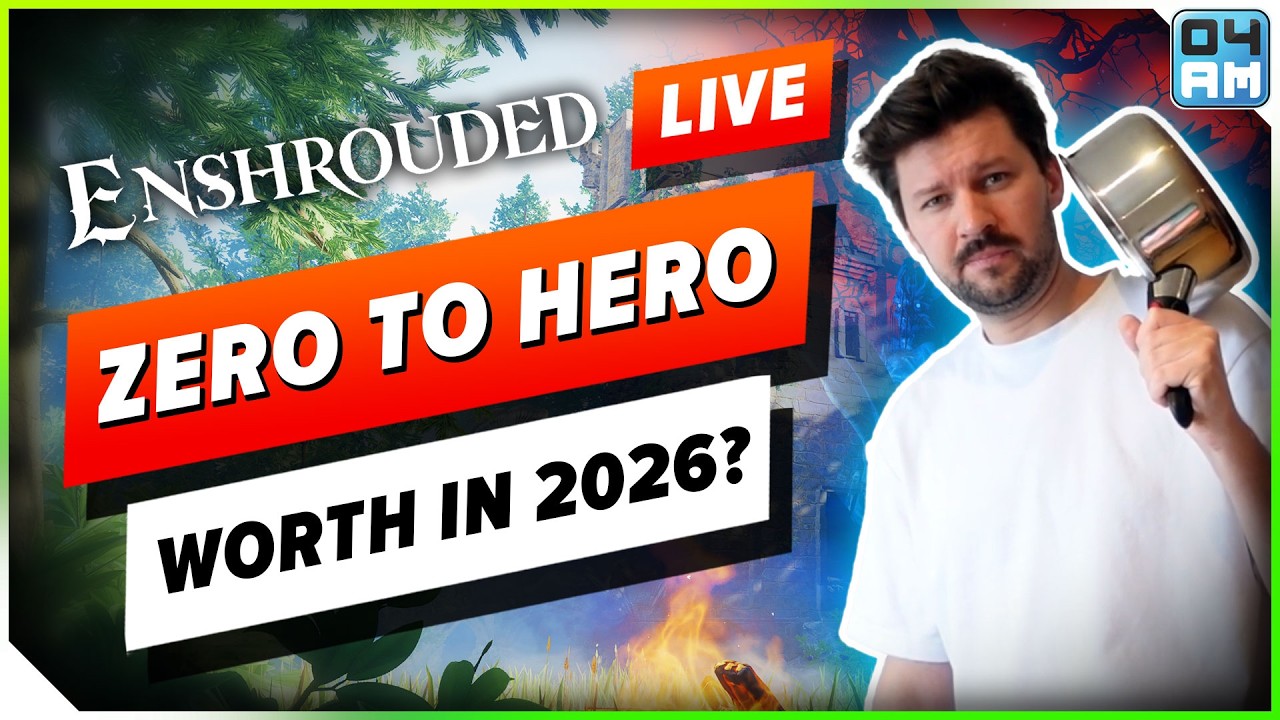 🔴Rediscovering MY FAVORITE RPG! #6 Enshrouded – Zero to Hero in 2026 (LIVE)
