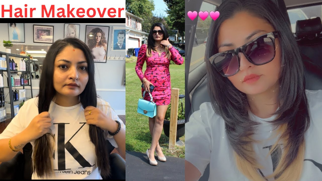 My New Haircut 💇‍♀️vlogs /hair transformation/long to short haircut /hairstyle/busy day