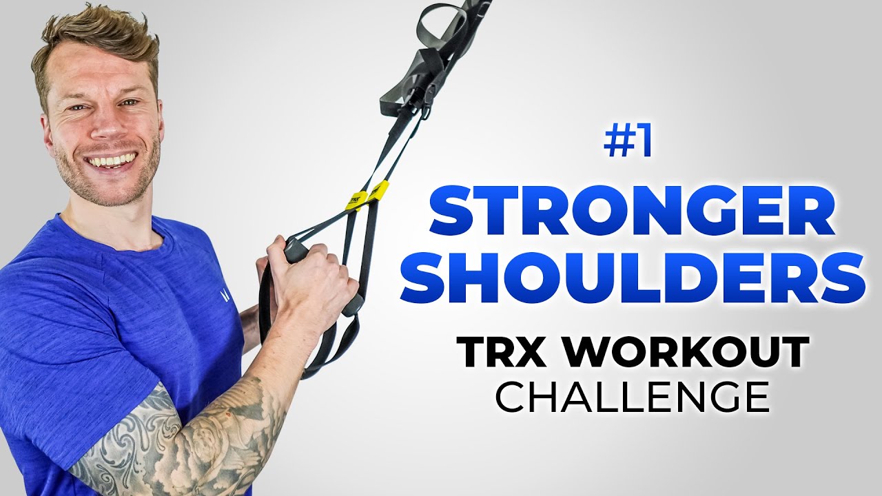 Stronger Shoulders in 15 Minutes - Beginner TRX Workout (Suspension Training)