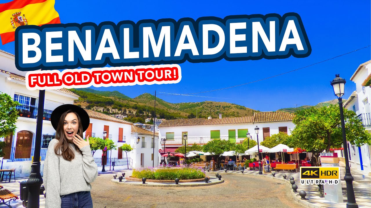 BENALMADENA SPAIN | Tour of the amazing Benalmadena Pueblo | 4K Walking Tour