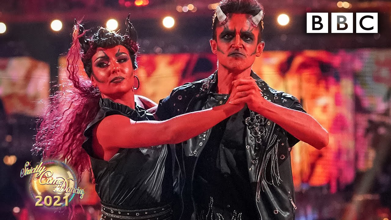 Tom Fletcher and Amy Dowden Tango to Highway To Hell by AC/DC ✨ BBC Strictly 2021