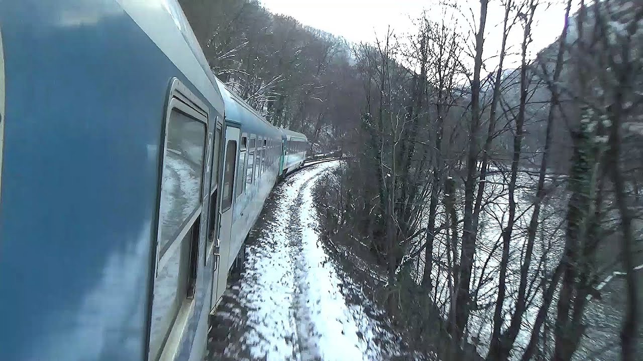 Glasul Rotilor de Tren/The Sound of Train Wheels in Defileul Crisului Repede Canyon - IR 366