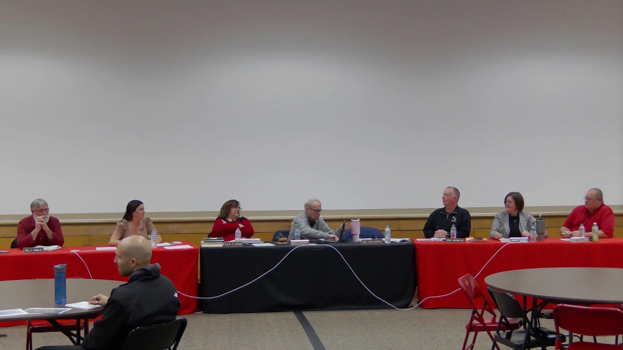 New Philadelphia City Schools November 10, 2025 Regular Board Meeting
