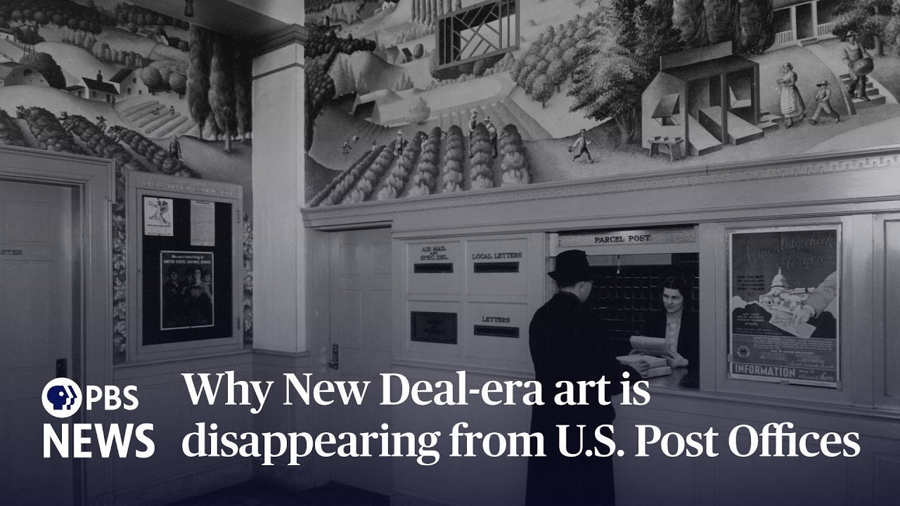 WATCH: Why New Deal-era art is disappearing from U.S. Post Offices