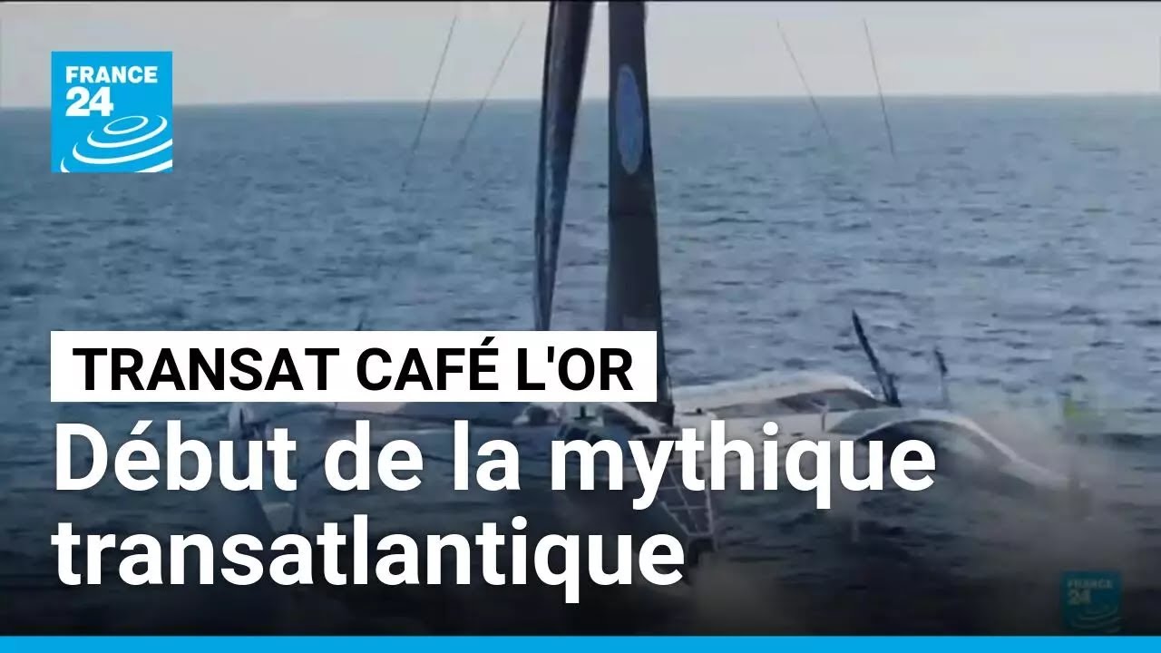 Coup d'envoi de la Transat Caf&eacute; l&rsquo;Or : Armel Le Cl&eacute;ac&rsquo;h S&eacute;bastien Josse veulent conserver leur titre
