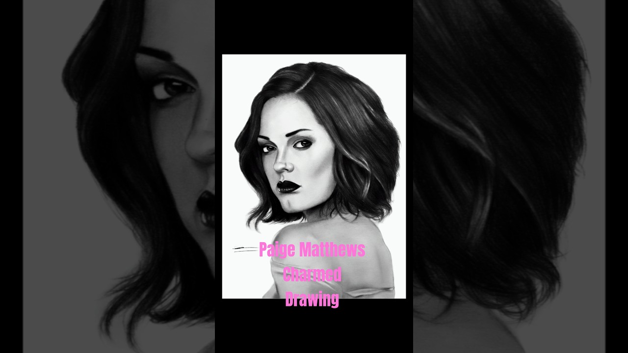 Drawing Paige Matthews from Charmed. ✏️🔮 