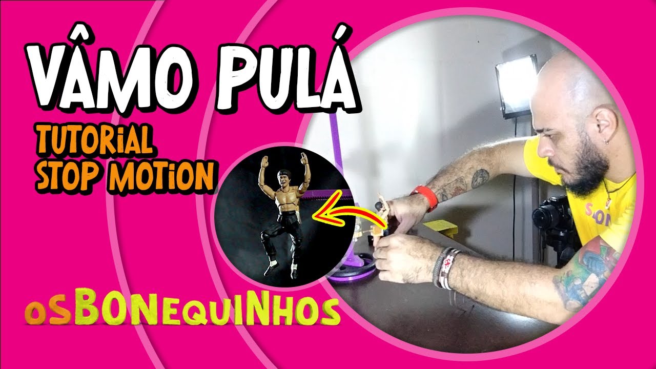 COMO FAZER STOP MOTION - PULO