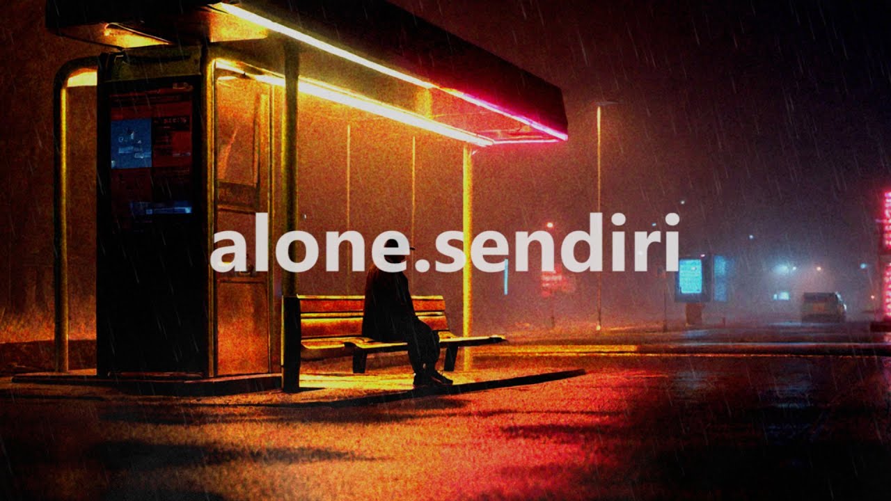 feeling lonely on a rainy night (ambient playlist loop/rainfall)