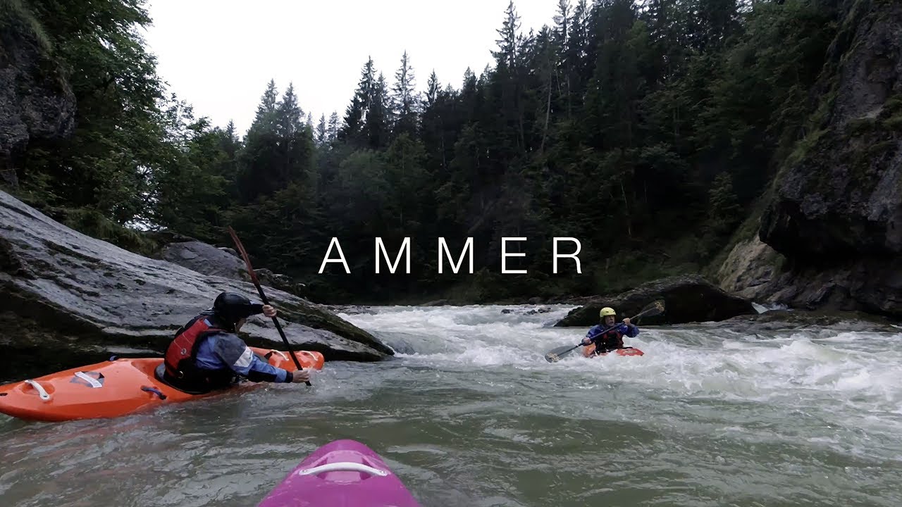 OBERE AMMER - Emotionale Achterbahn im Wildwasser Kajak.