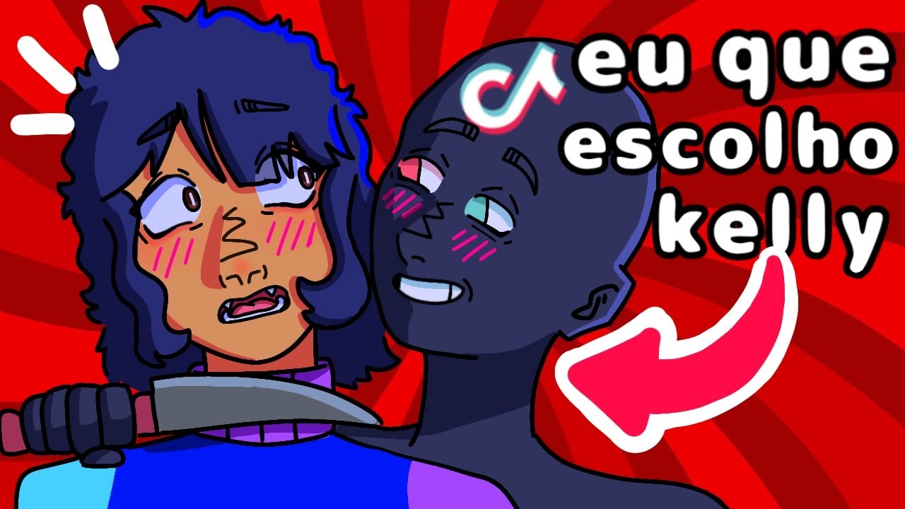 O tik tok escolheu o meu desenho 😰🖌 | @k3lly_draw 
