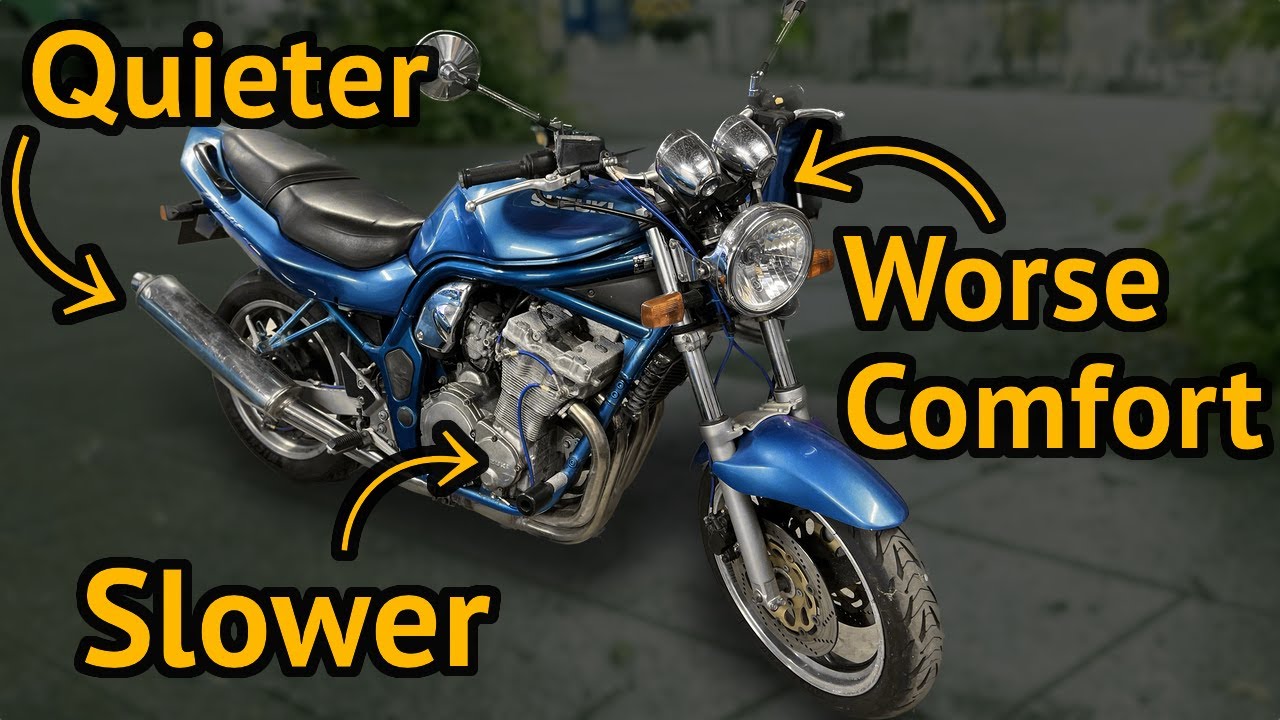 Un-modifying a Suzuki Bandit