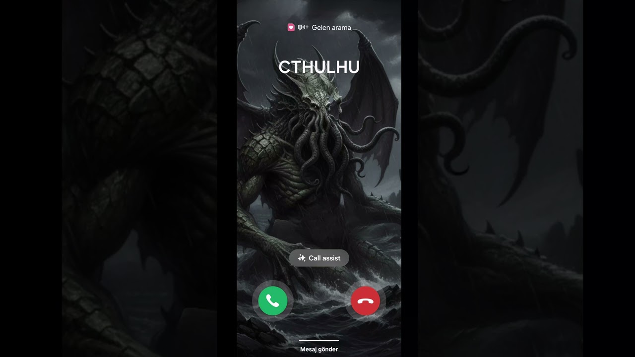 Size, Cthulhu'dan bir çağrı var? 