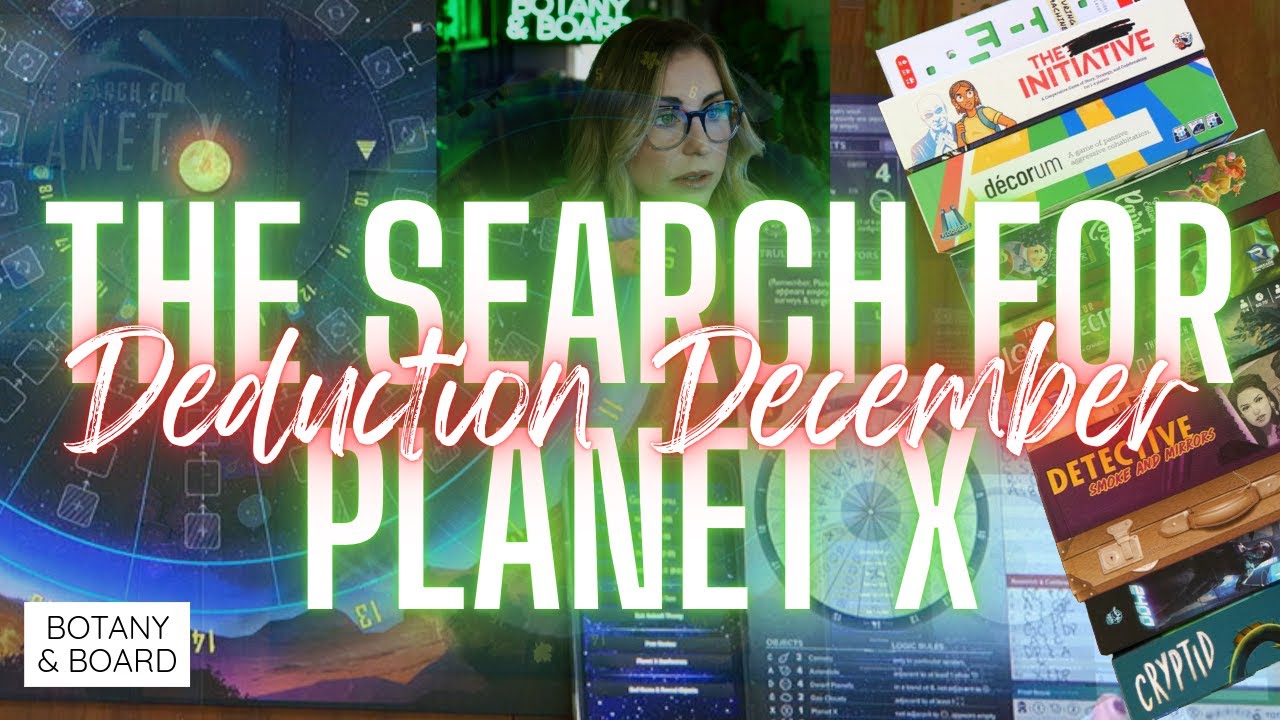THE SEARCH FOR PLANET X | Playthrough  | Deduction December Ep. 3