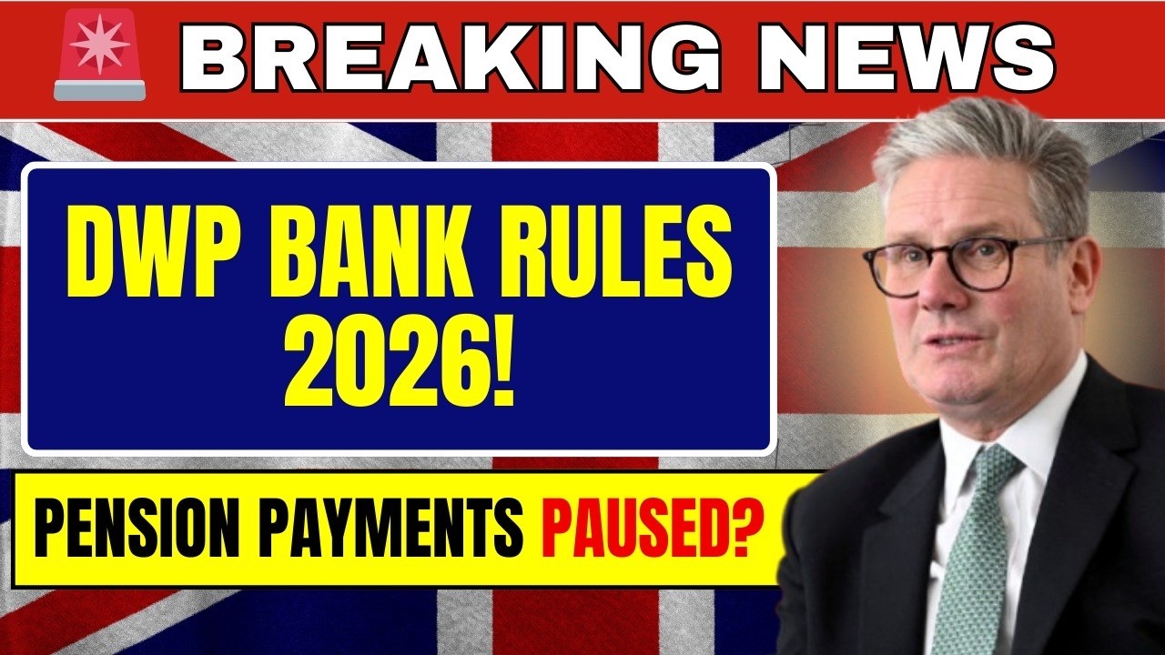 💥 DWP Pension Update January 2026: New Bank Rules Pensioners Must Follow