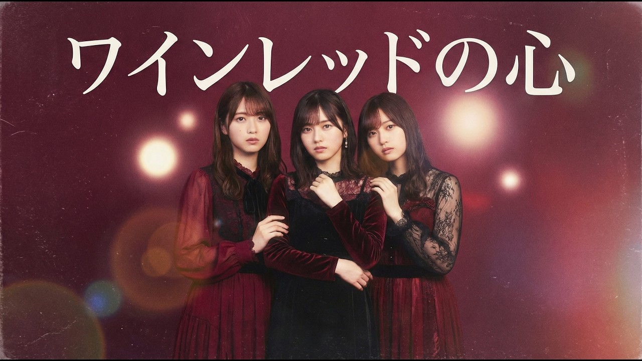 もしも安全地帯『ワインレッドの心』が乃木坂風になったら　J POP idol style cover