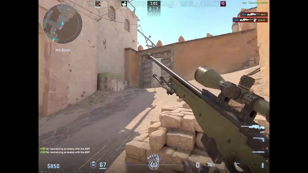 it's giving awp